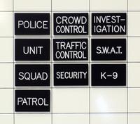 Law Enforcement Assignment Tag Set